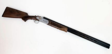 A Deactivated Kirici 12 Gauge Over and Under Shotgun. 76cm barrel length. 121 cm total length.