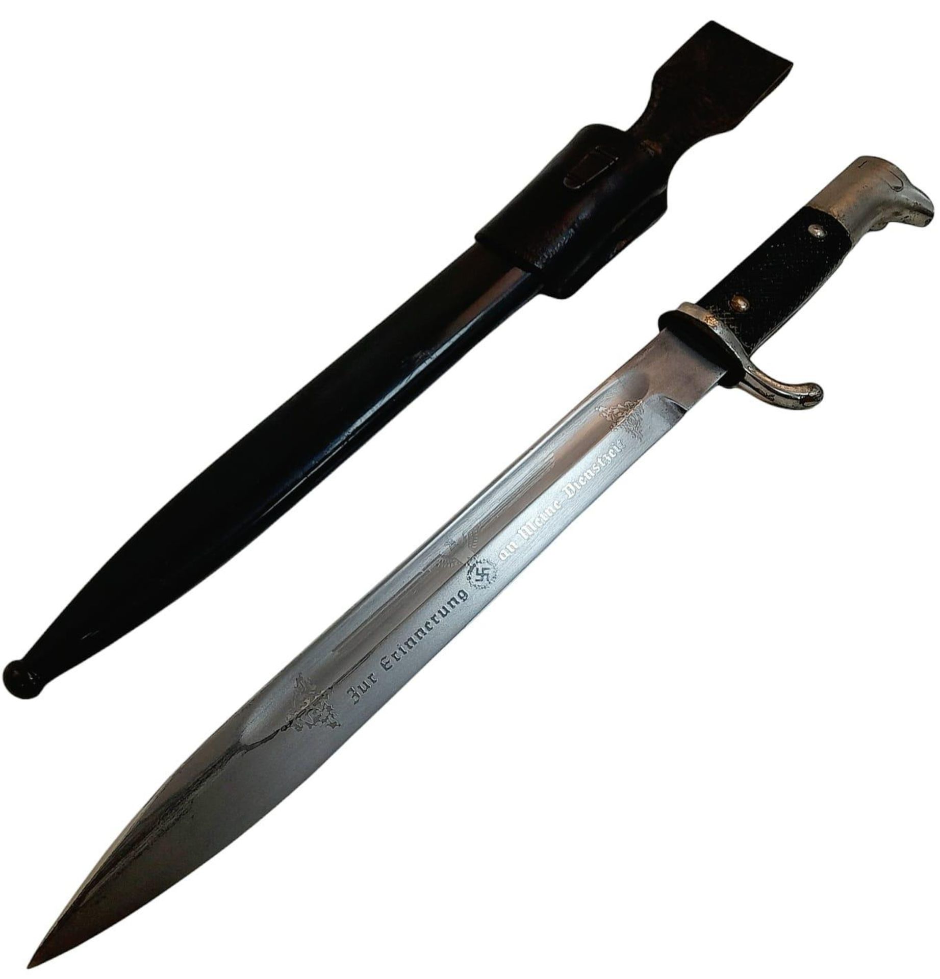 3rd Reich SA Transitional Period Dagger with both the Makers name (Carl Wüsthof) and the Rzm