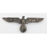 3rd Reich Kriegsmarine Tropical Tunic Eagle Badge. Maker: Assmann.