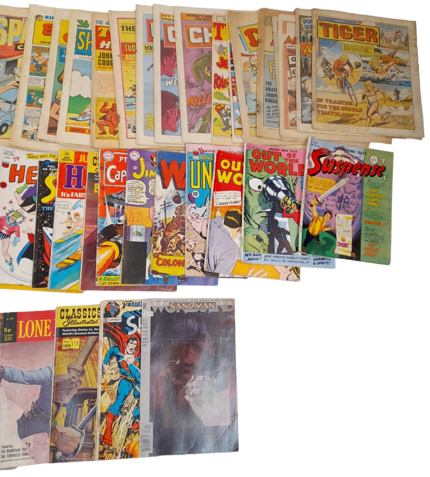 A Selection of over 40 Vintage Comics - Includes titles such as: Suspense, Jumbo Size Henry, The - Image 7 of 7