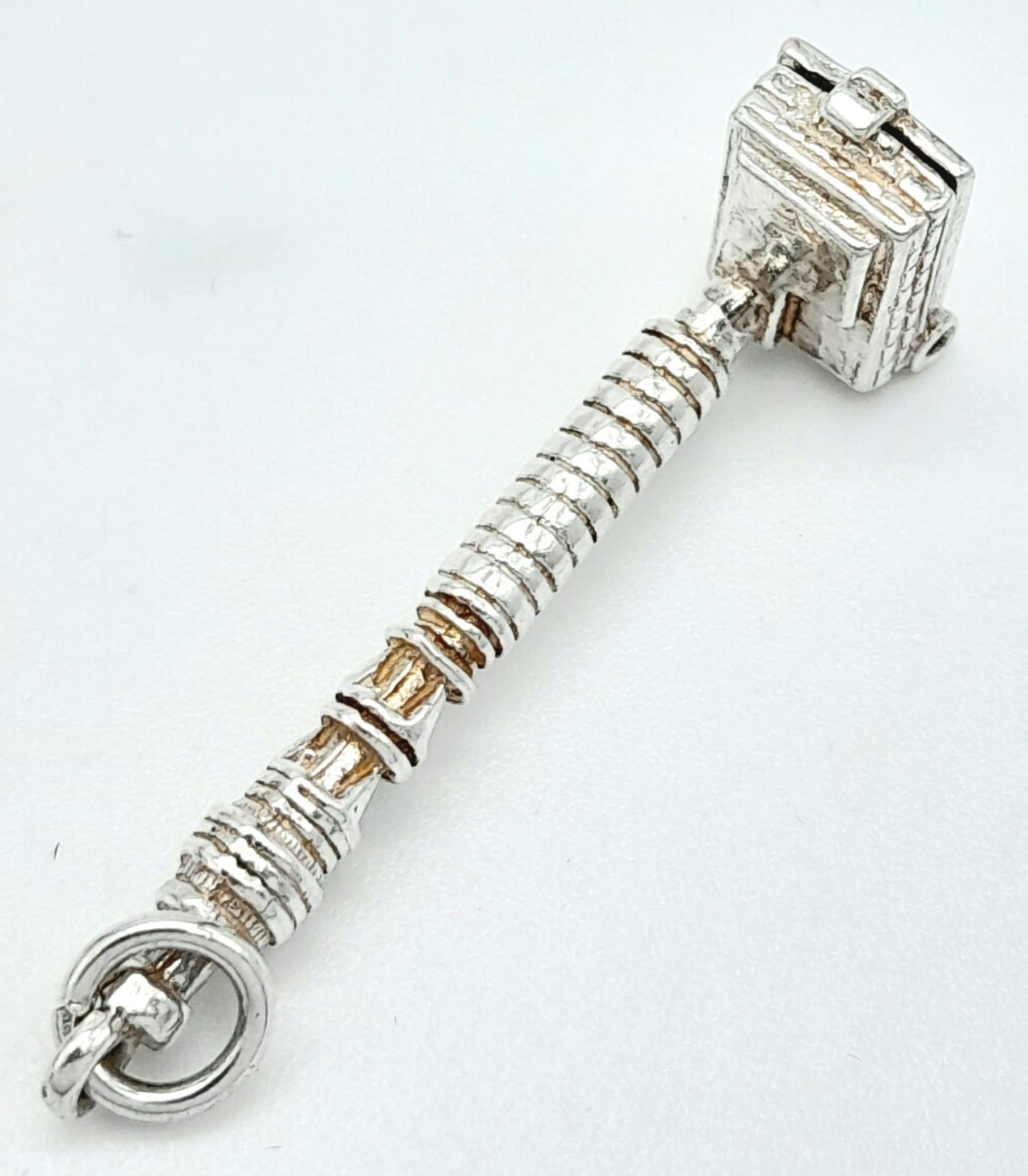 A Sterling Silver GPO/BT Tower (now known as the Telecom Tower) Charm. Opens to reveal name of - Image 2 of 7