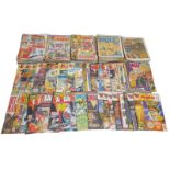 A Collection of Over 100 Vintage Eagle Comics.