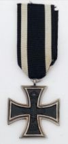 WW1 Imperial German Iron Cross 2nd Class. Nice early heavy example.