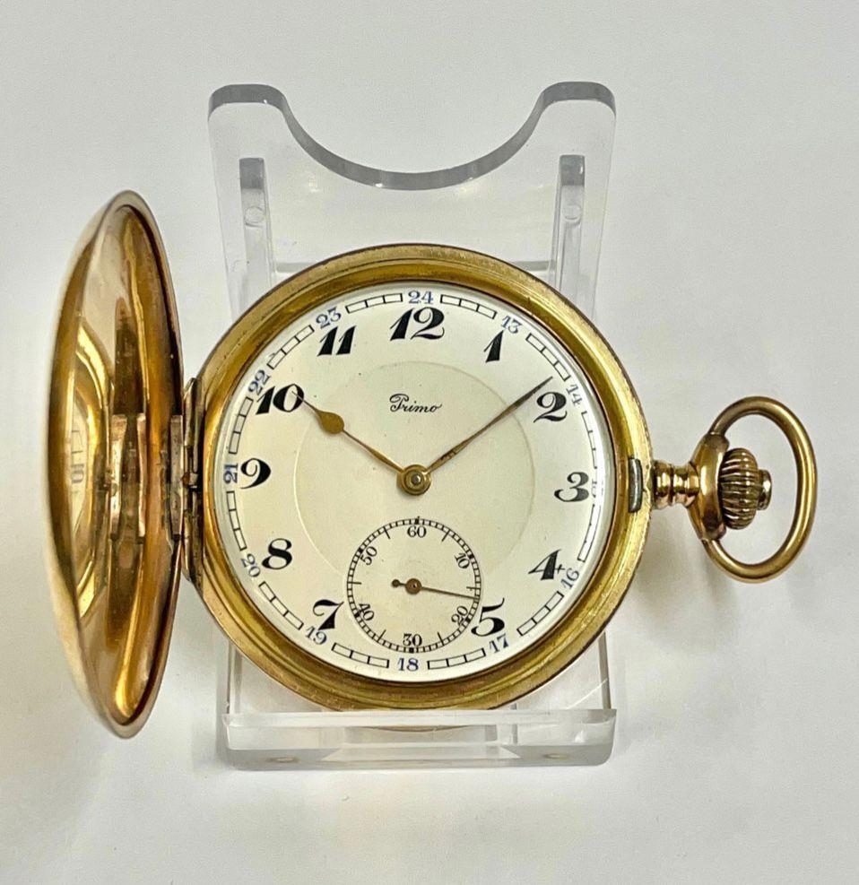 Vintage gents full hunter pocket watch ( working )