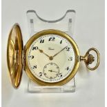 Vintage gents full hunter pocket watch ( working )