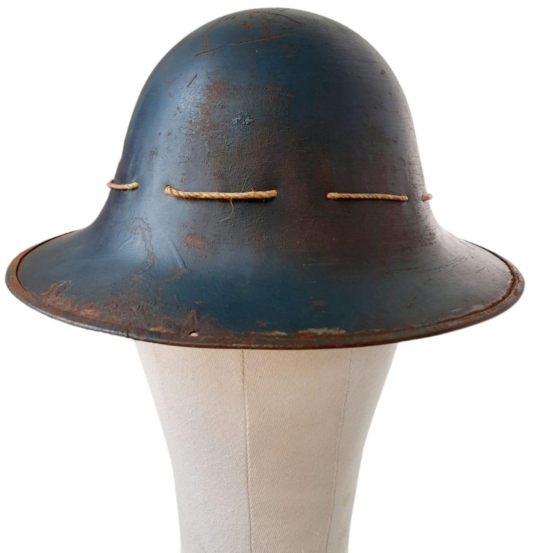 WW2 British Homefront. Boots The Chemist Zuckerman Helmet. Dated 1941. - Bild 3 aus 6