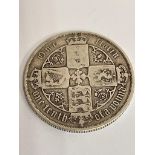 1883 SILVER GOTHIC FLORIN. Very fine/extra fine condition.