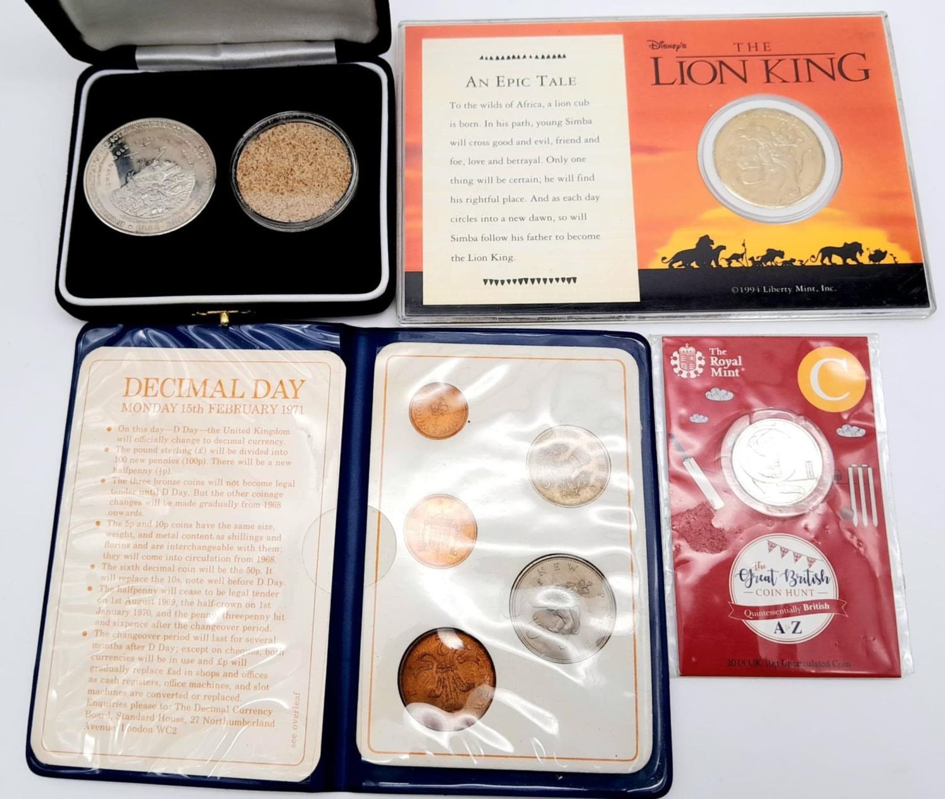 A collection of commemorative coins in proof or uncirculated condition to include "D day beach - Image 5 of 10