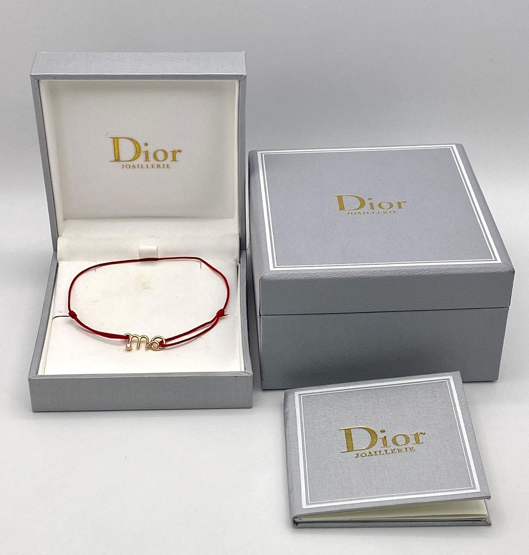 A Christian Dior 18K Gold and Diamond 'Oui' Bracelet. Comes with original Dior packaging. Ref: - Bild 4 aus 6