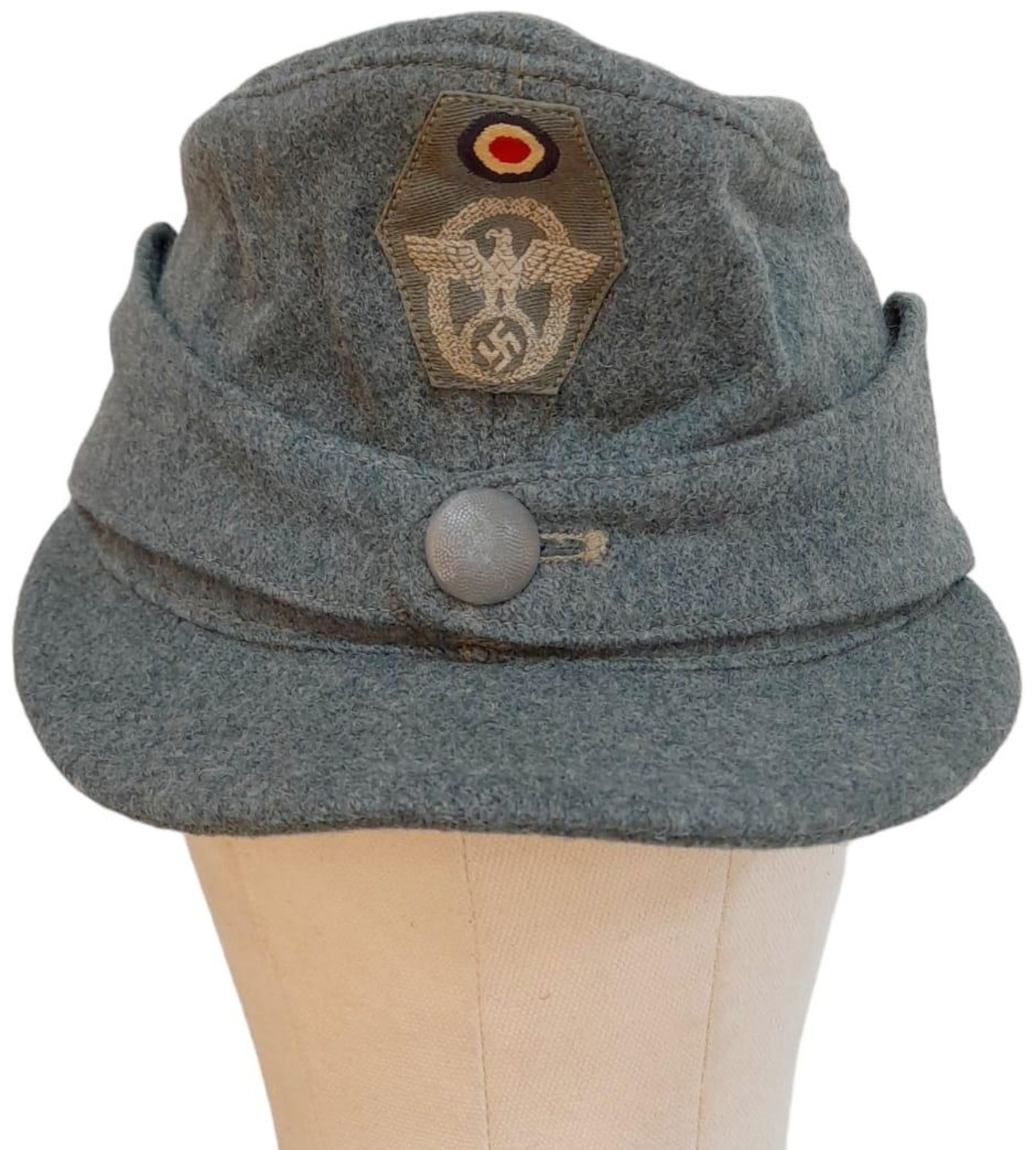 3rd Reich German Field Police M43 Cap