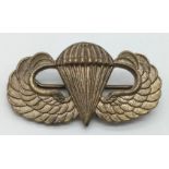 Australian Made WW2 US Paratrooper Wings. Maker: K G Luke, Melbourne.