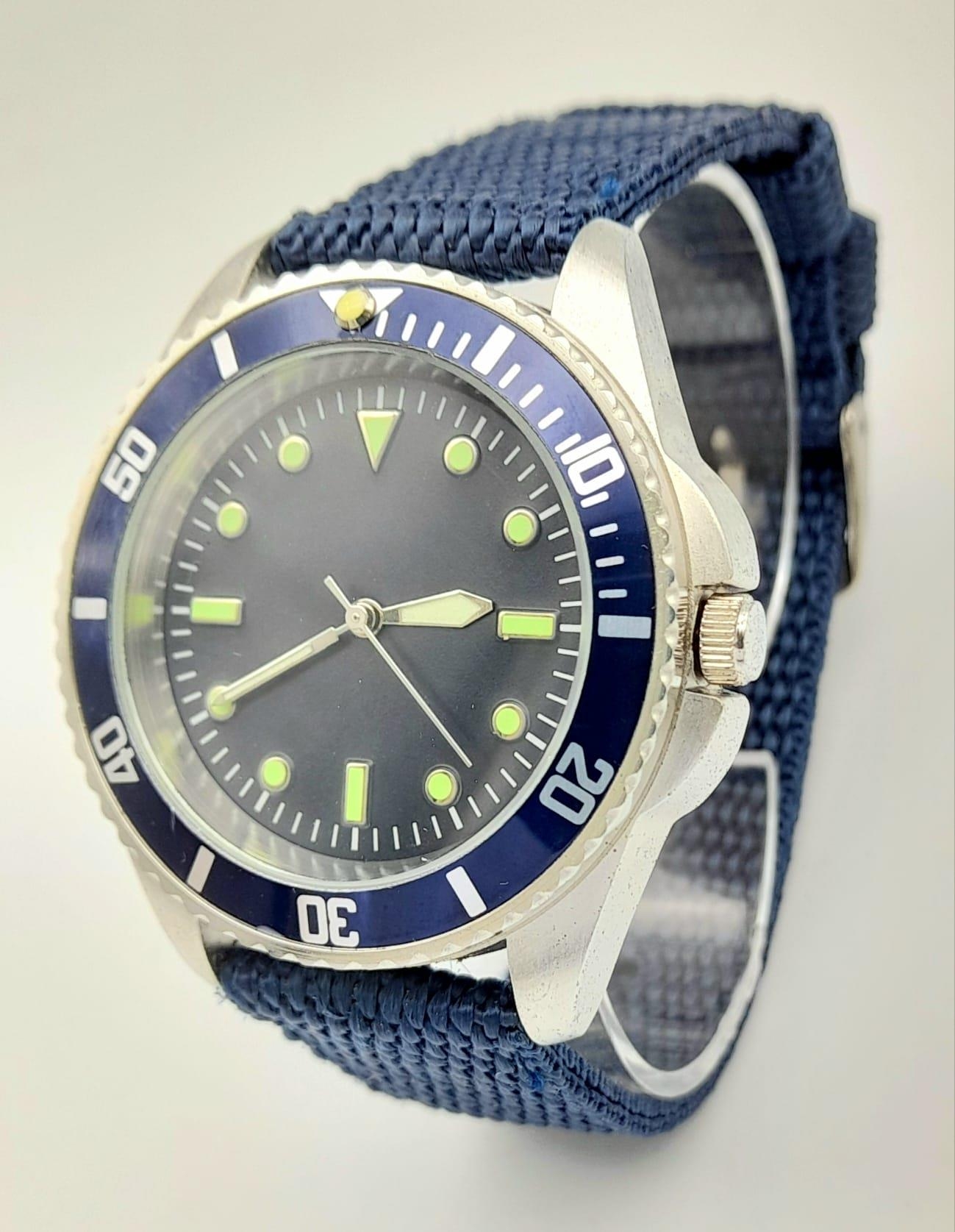 A Parcel of Three Military designed Homage Watches Comprising; 1) Australian Divers Watch (42mm - Image 6 of 16