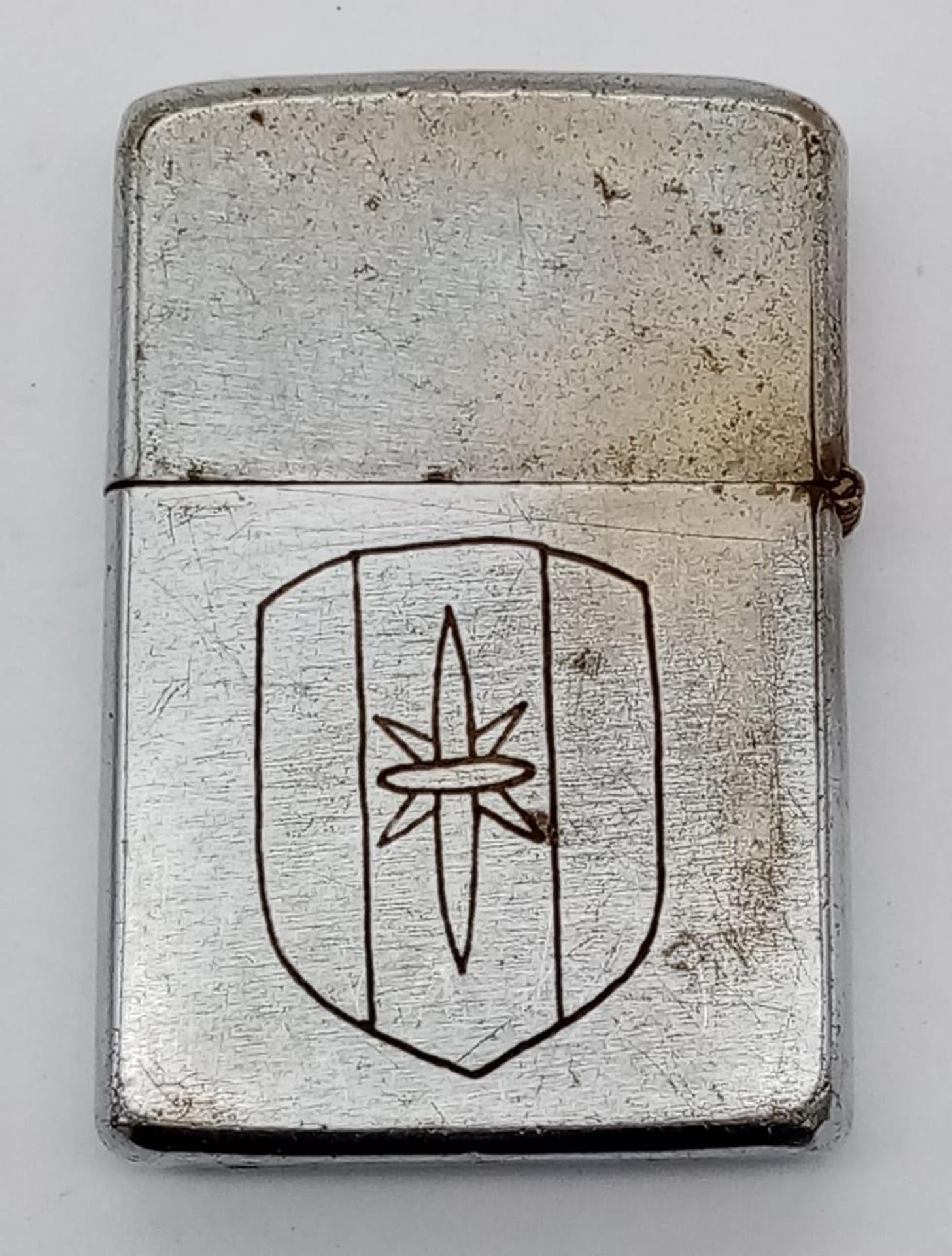 Vietnam War Era Zippo Lighter. Dated Coded on the base 1966 - Image 3 of 5