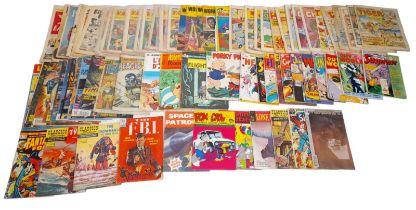 A Selection of over 40 Vintage Comics - Includes titles such as: Suspense, Jumbo Size Henry, The