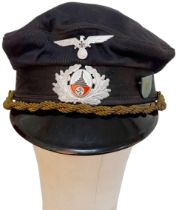 WW2 Kriegsmarine U-Boat Crewman Veterans Cap.