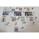 17 First Day Covers from 1967 Onwards Highlighting Major Tottenham Football Events.
