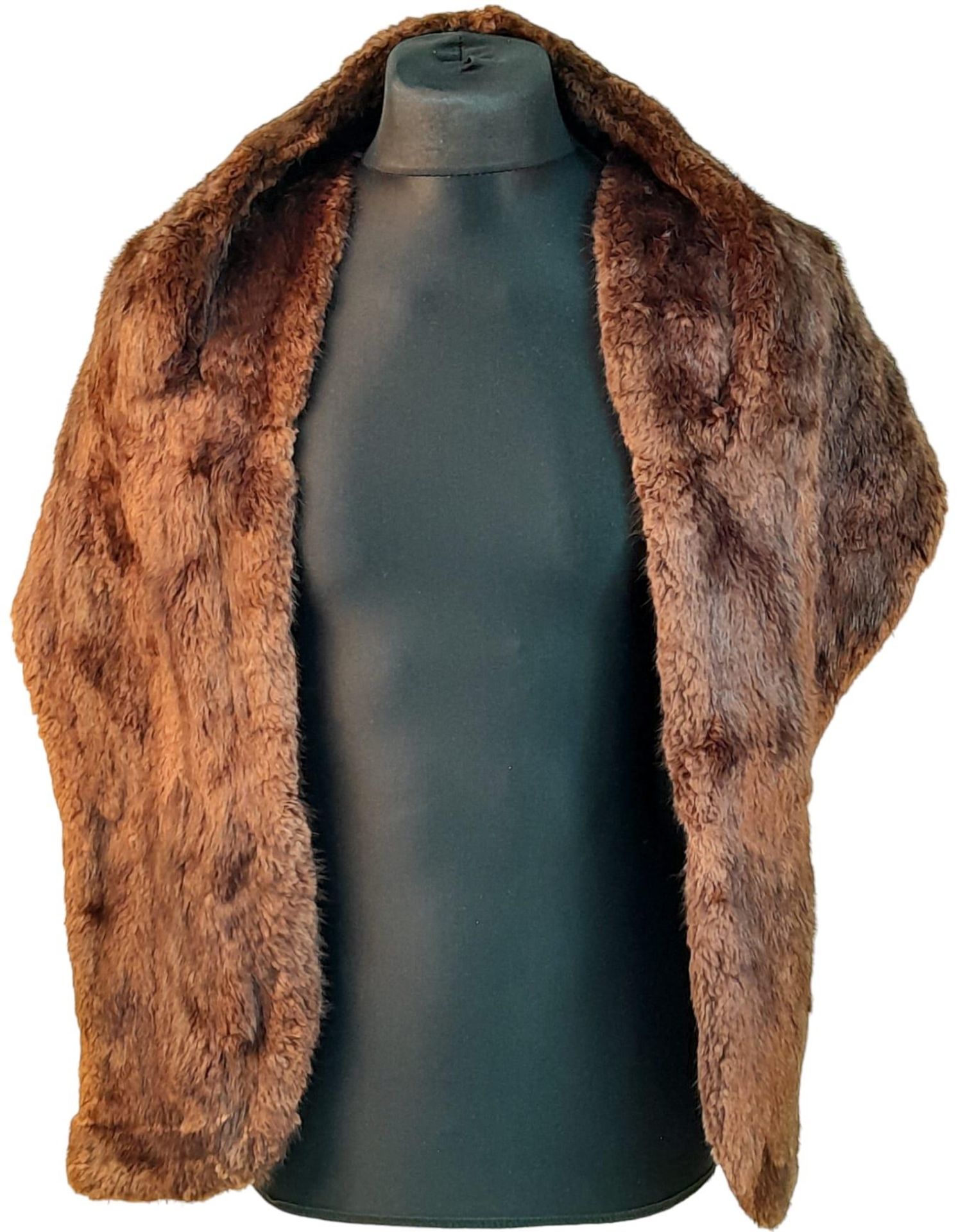 A Vintage Mink Fur Stole. Leroy furs label. 160cm length.