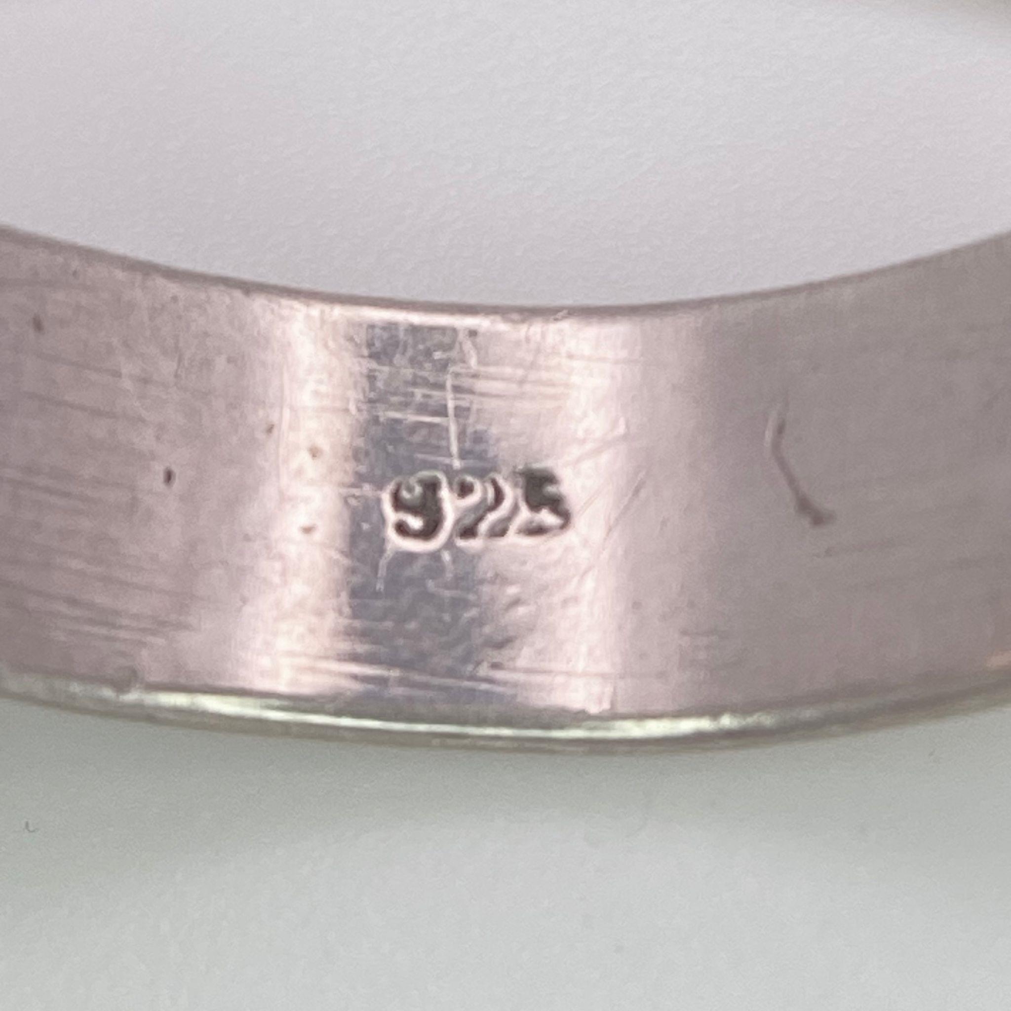 3X 925 silver band rings with different designs. Total weight 13.4G. Size U, V, R/S. - Image 8 of 13