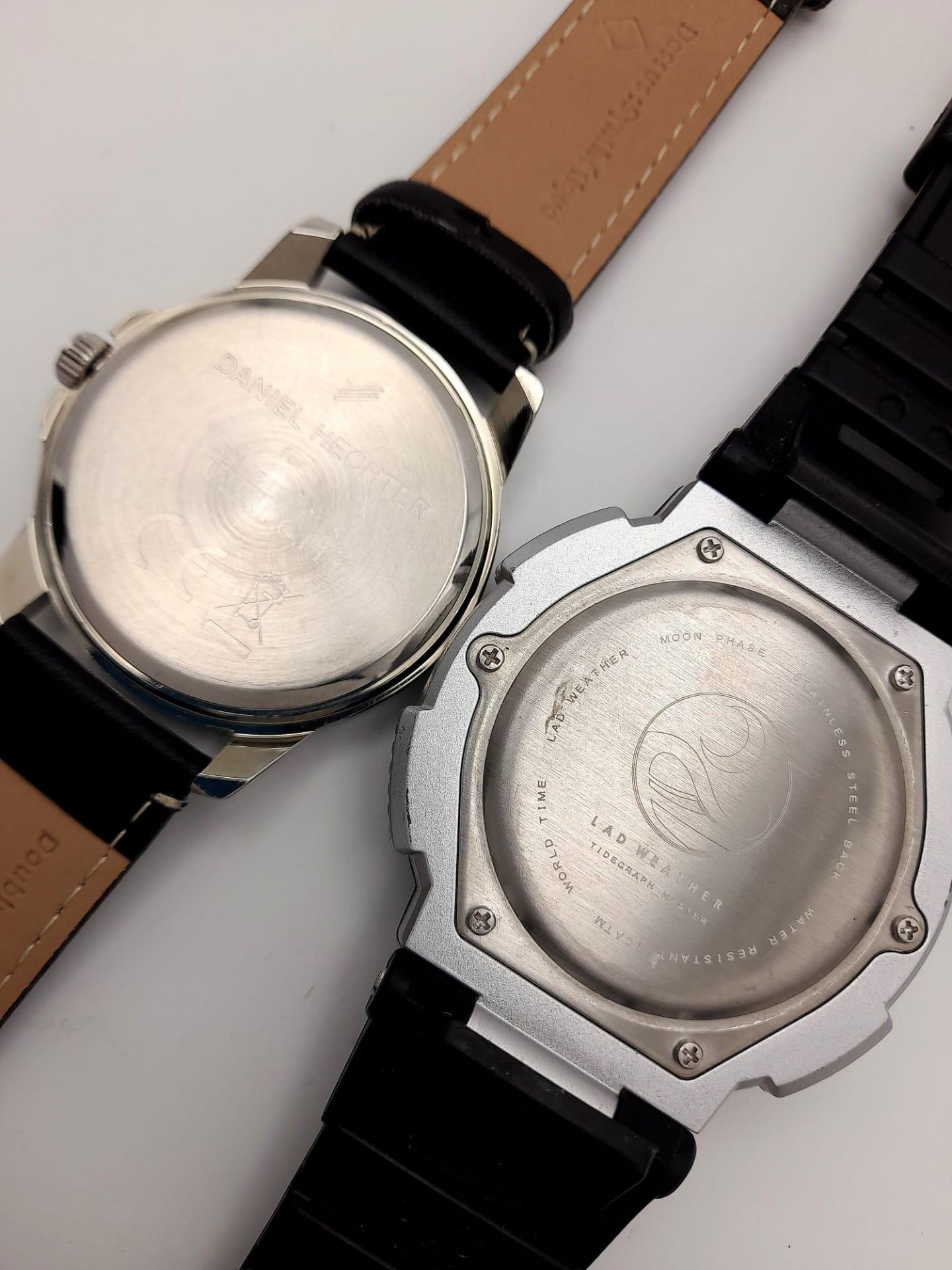 A Parcel of Two Men’s Unworn Watches Comprising; 1) A Daniel Hechter Blue Face Leather Strap - Bild 8 aus 13