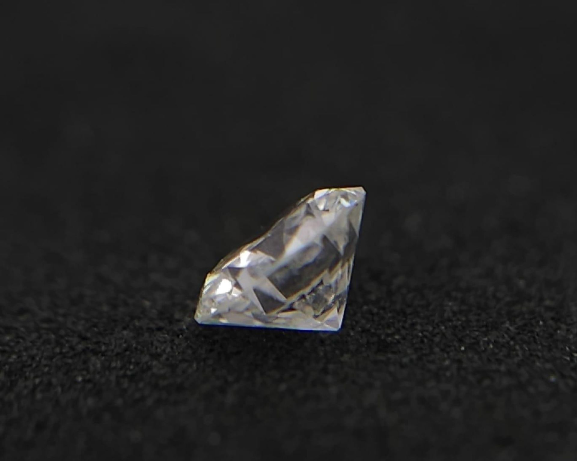 A ROUND BRILLIANT CUT DIAMOND . 30cts S12 COLOUR H - Bild 4 aus 10