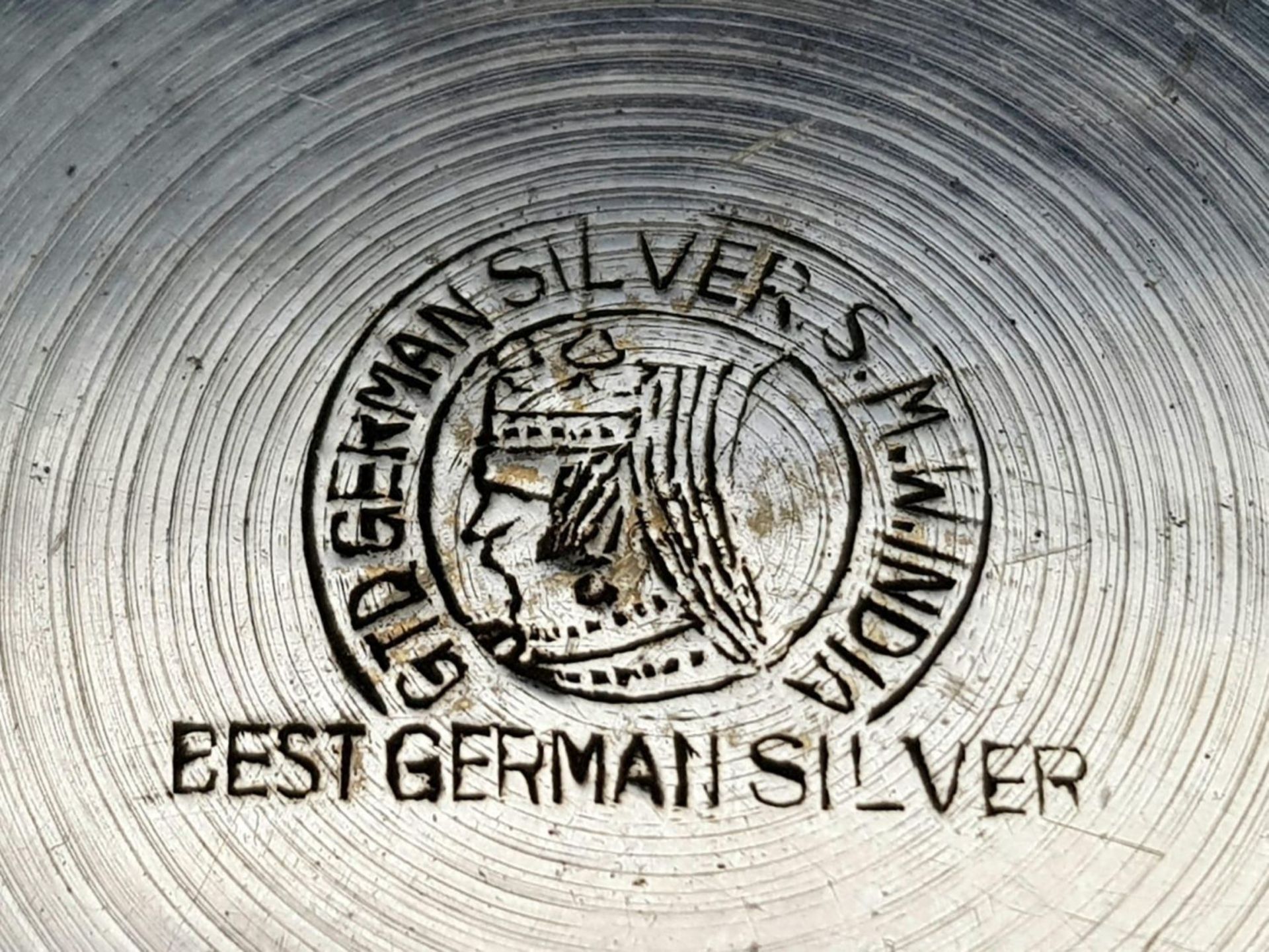 2x vintage German silver bowls. Total weight 160.1G. Diameter 9.2cm, height 6.5cm. Please see photos - Bild 10 aus 10