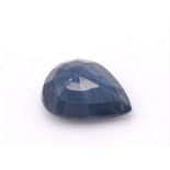 A 0.87ct Madagascar Natural Blue Sapphire, in the Pear Shape. Comes with the CGI Certificate. ref: