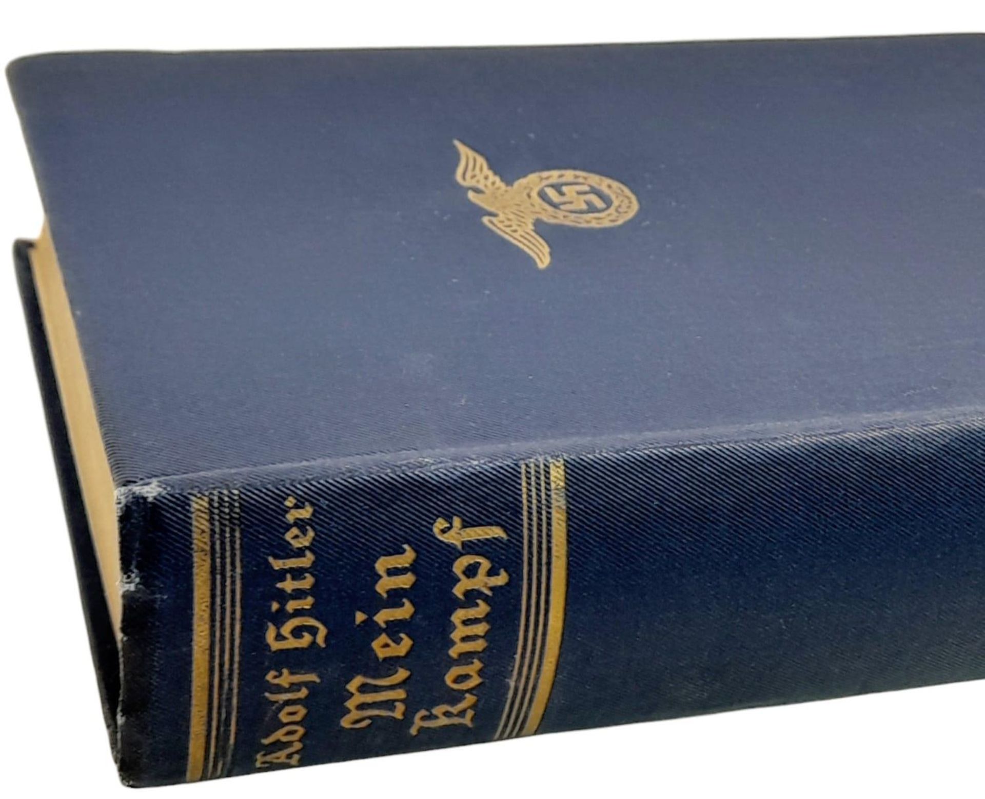 Hard Back ‘Adolf Hitler Mein Kampf’ Book. This is the English unexpurgated Edition Two Volumes in - Bild 4 aus 5