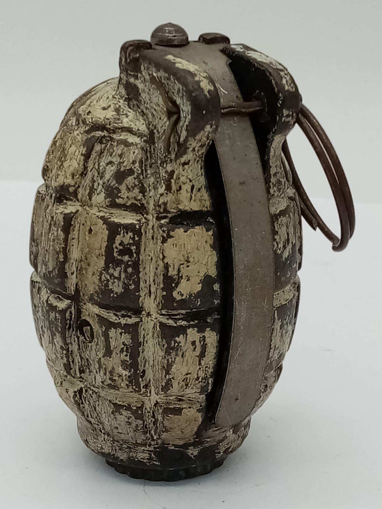 INERT WW2 British No 36 Mills Training Hand Grenade. UK Mainland Sales Only. - Image 2 of 5