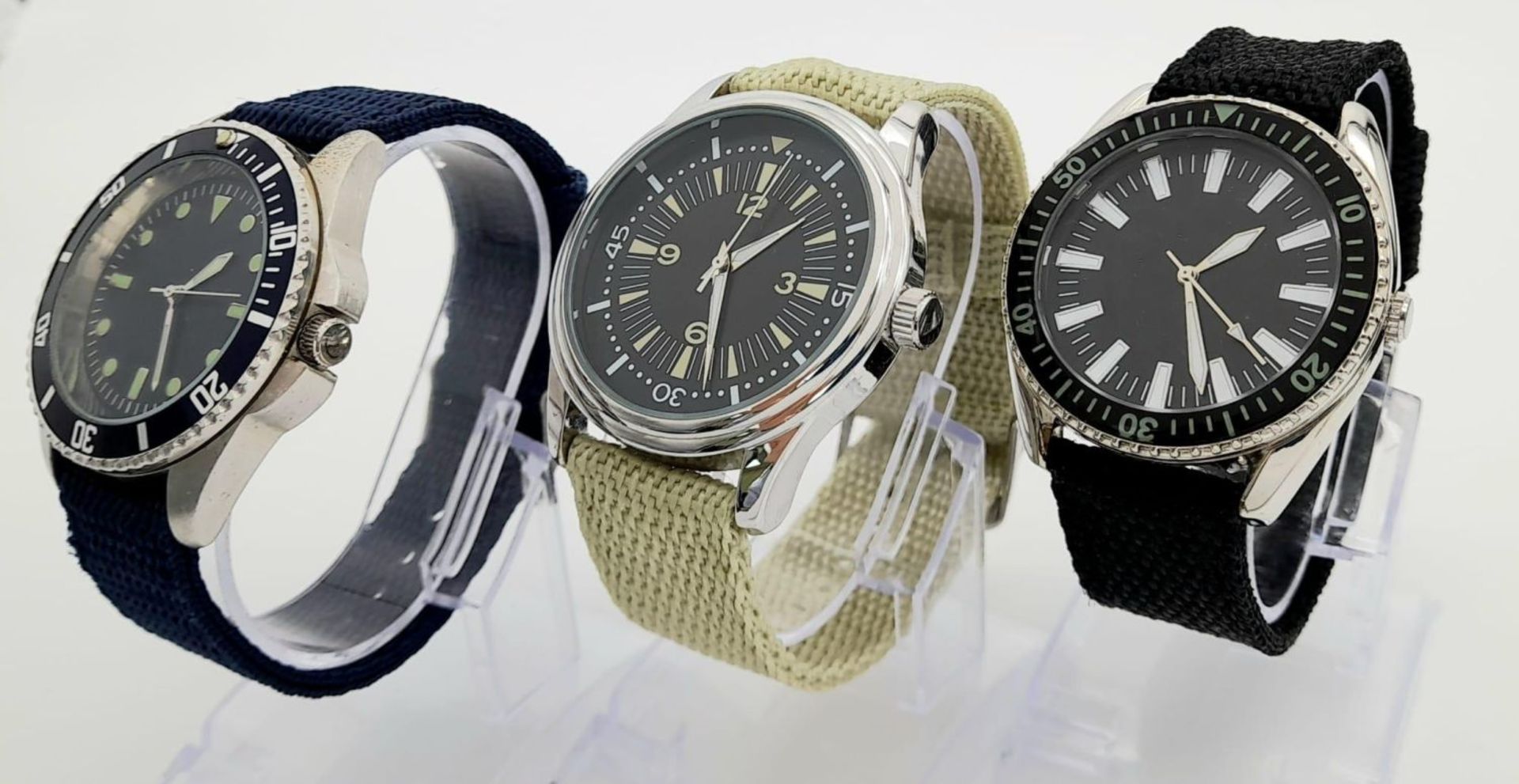 A Parcel of Three Military designed Diver Homage Watches Comprising; 1) Australian Divers Watch ( - Image 7 of 12