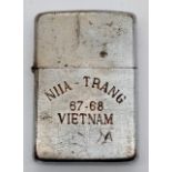Vietnam War Era Zippo Lighter. Dated Coded on the base 1966