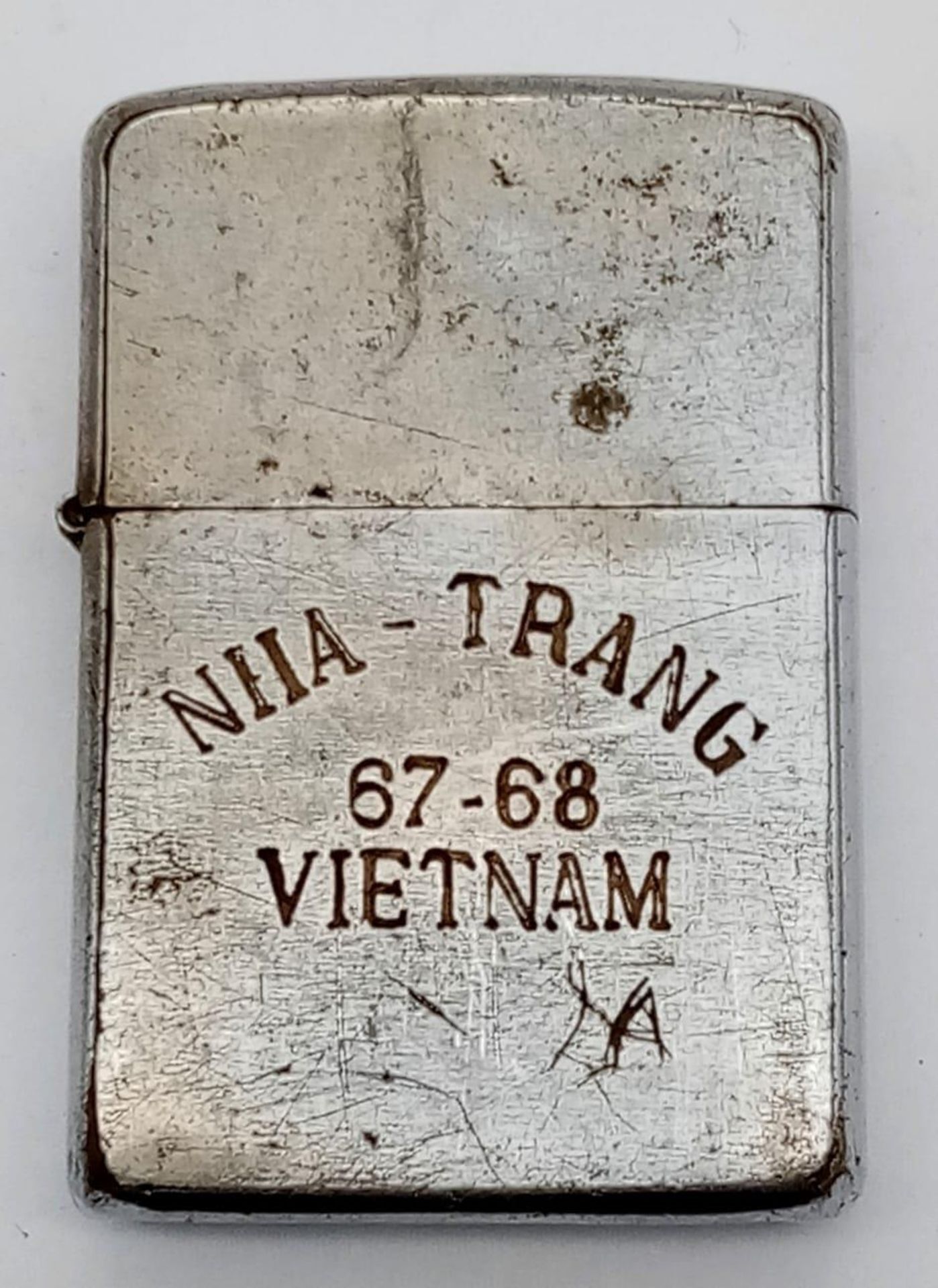 Vietnam War Era Zippo Lighter. Dated Coded on the base 1966