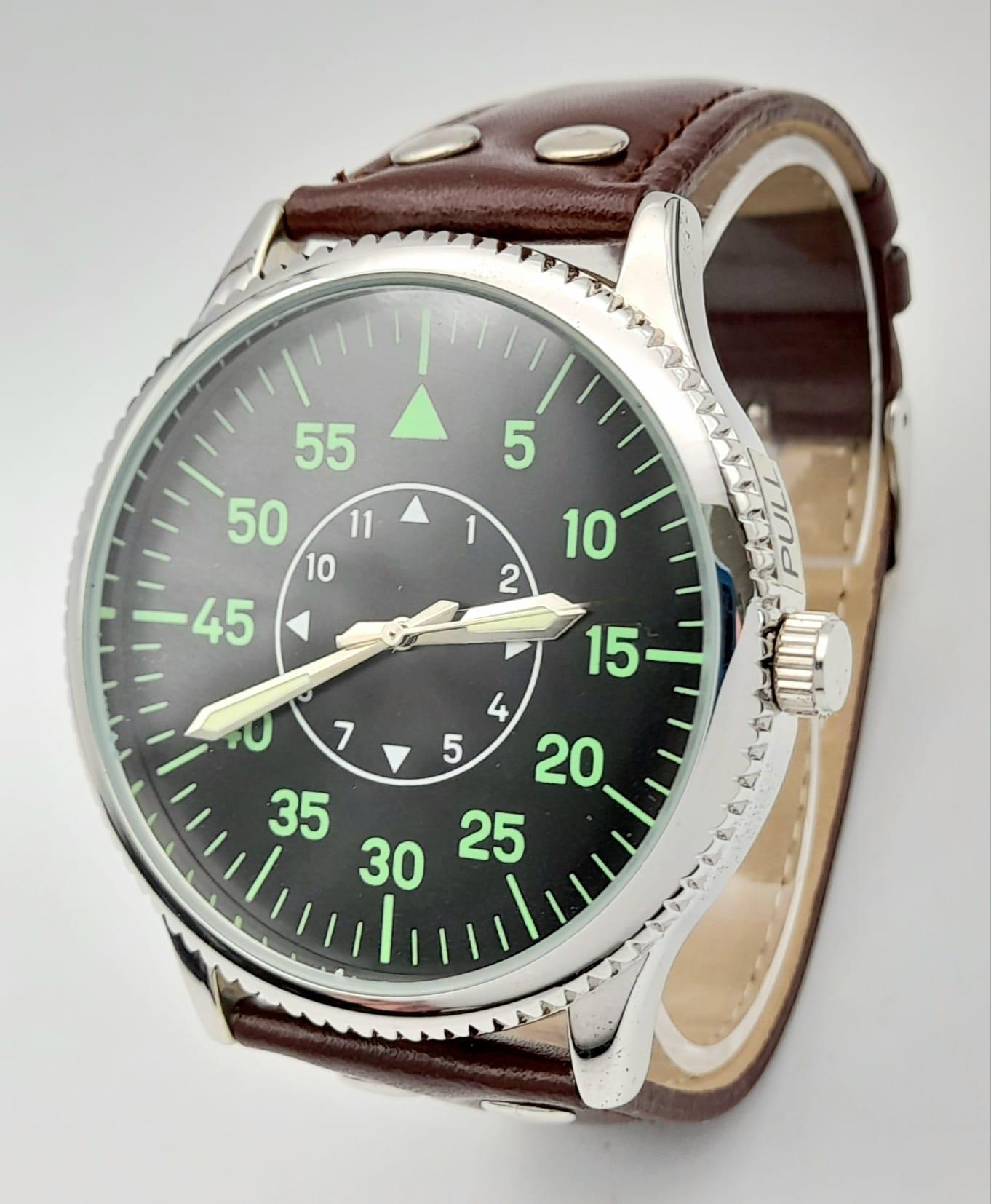 A Parcel of Three Military designed Homage Watches Comprising; 1) Australian Divers Watch (42mm - Image 10 of 16