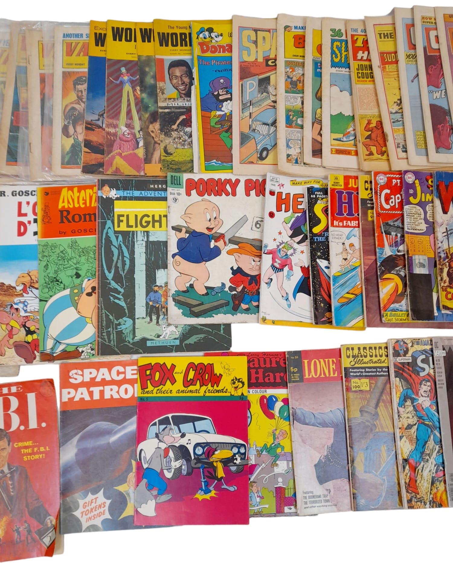 A Selection of over 40 Vintage Comics - Includes titles such as: Suspense, Jumbo Size Henry, The - Image 5 of 7