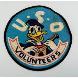 WW2 American United Services Organisation Patch. These are the people that organised shows for the