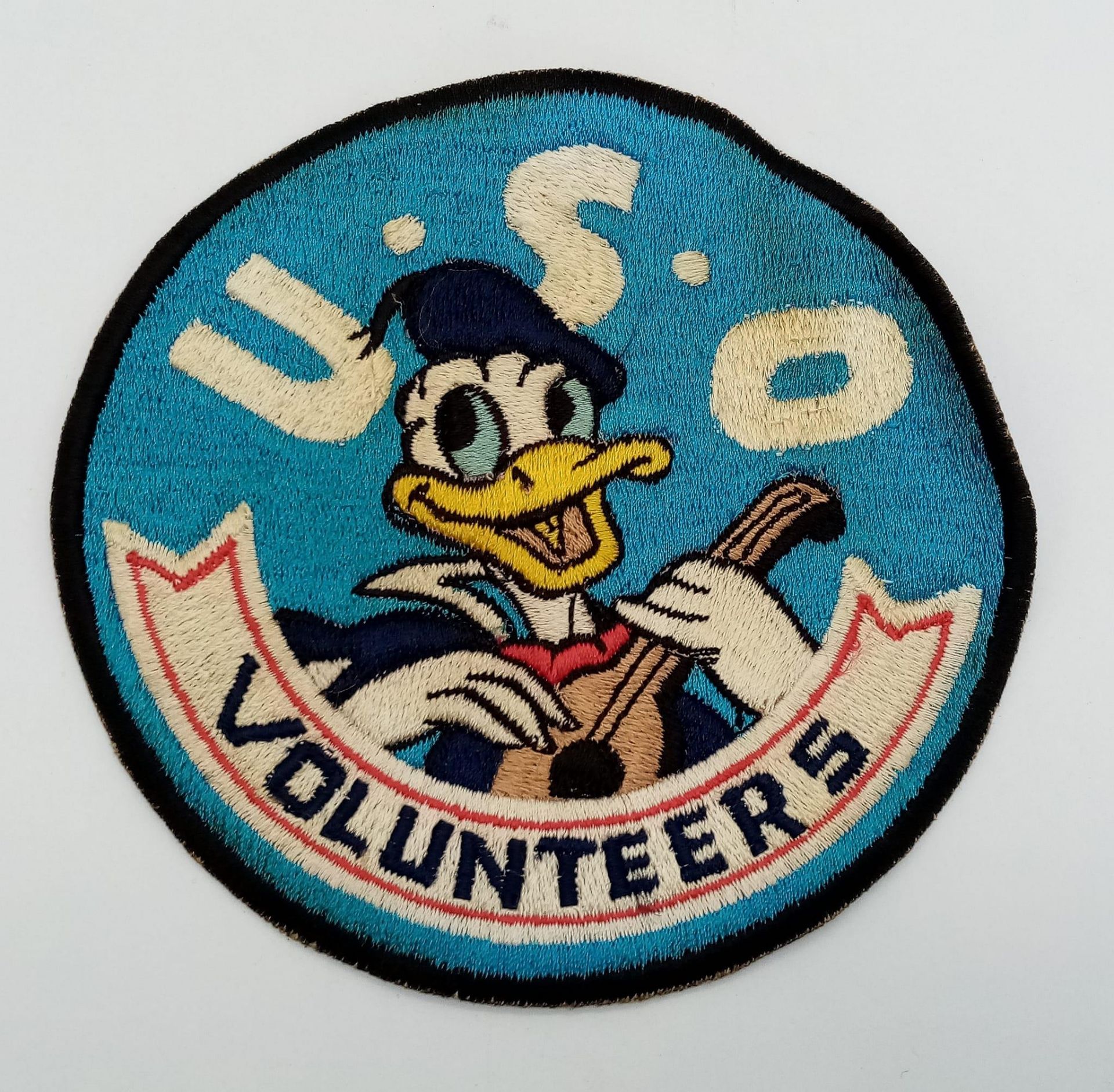 WW2 American United Services Organisation Patch. These are the people that organised shows for the