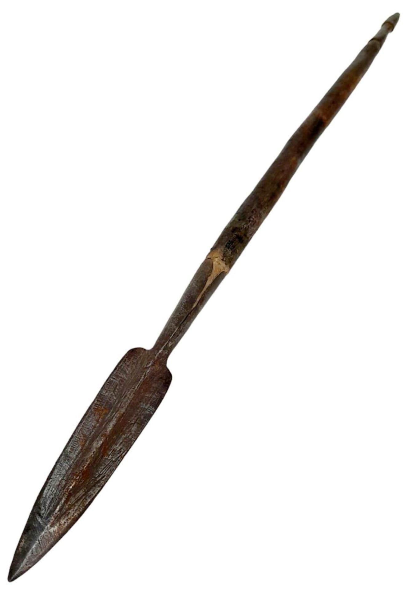A South African Zulu Assegai Stabbing Spear. 73cm Length - Bild 3 aus 4