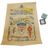 An Original Dated 1943 Poster Award known as the ‘Order of the Blue Nose’ for Sailors crossing the