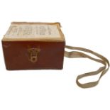 A WW2 ‘Wiltshire Council’ Issued Civil Defence Gas Mask/Respirator in its Carry box with