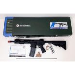A G&G Armament CM16 2.0 electric air soft gun with battery. With box and manual.