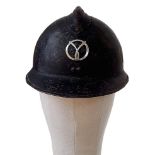 WW2 French Milice Helmet, A French political paramilitary organisation who fought to bring down