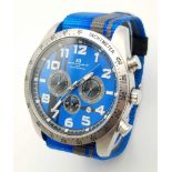 A Men’s Oceanaut ‘Milano’ Quartz Stainless Steel Chronograph Watch Model OC3522. 50mm Including