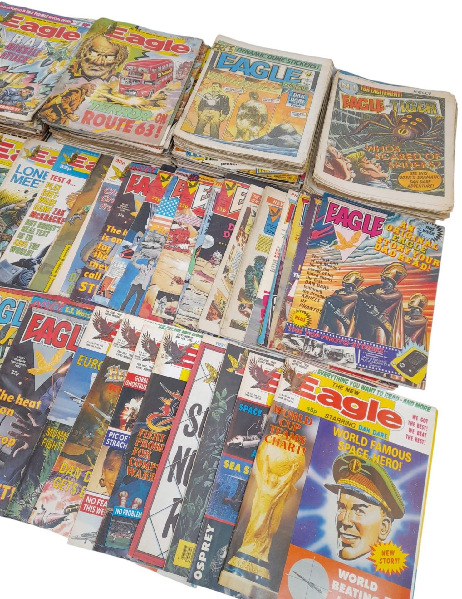 A Collection of Over 100 Vintage Eagle Comics. - Image 7 of 7