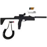 A Rare Co2 Umarex MP661K Air Rifle. .177calibre. Comes with detachable suppressor and stock.