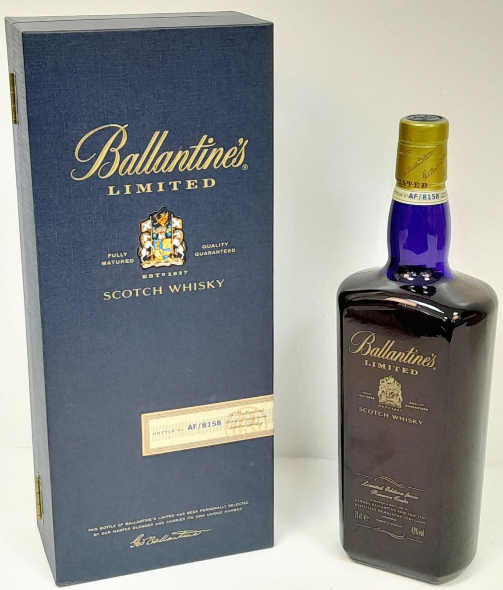 A Presentation Boxed and Sealed, Certified Limited Edition Ballantines Scotch Whisky (Circa 2000- - Image 3 of 10