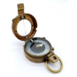 WW1 British Officers Compass Dated 1916