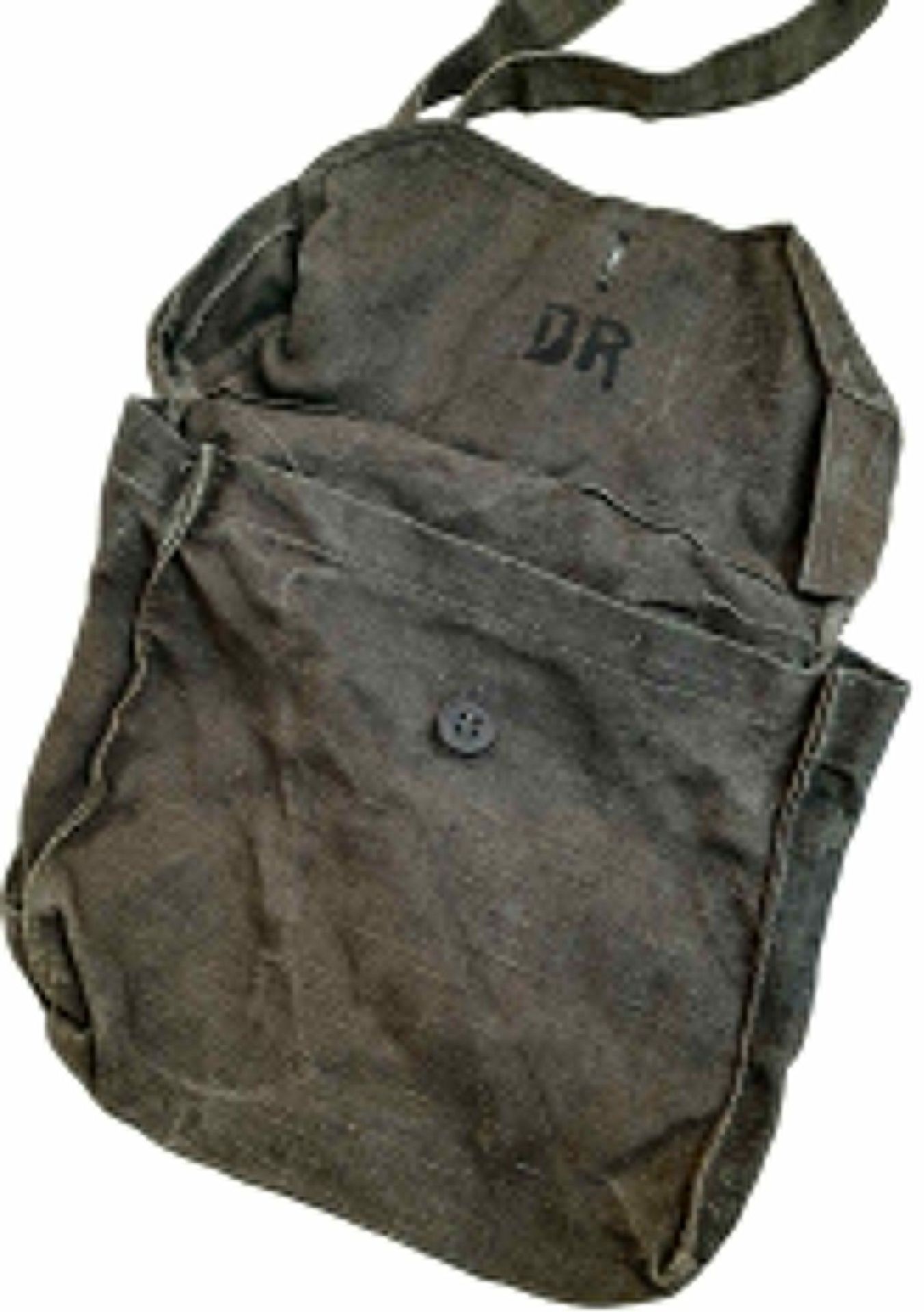 WW2 German Railway Satchel. Kdr. Paris. - Image 4 of 9