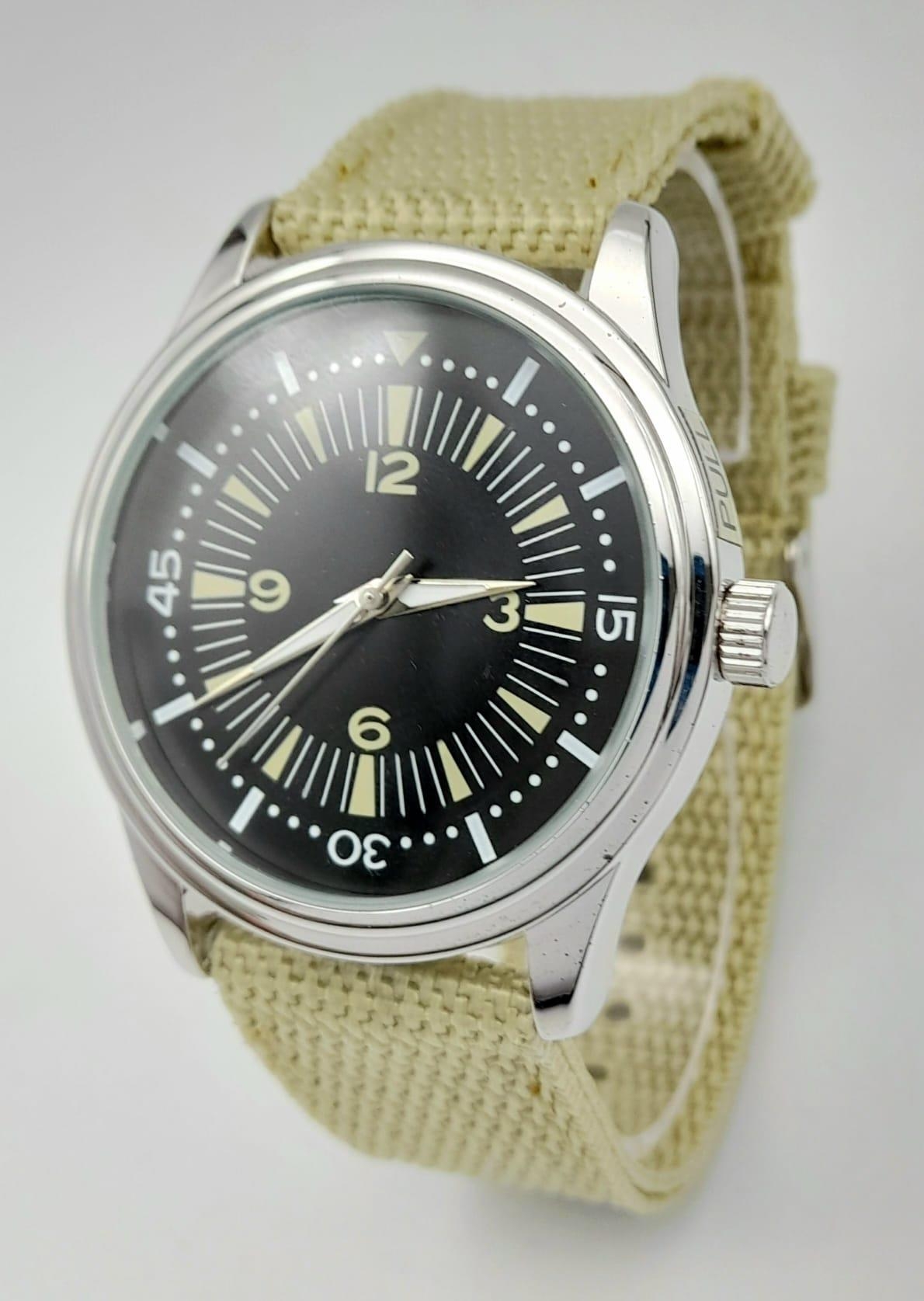 A Parcel of Three Military designed Homage Watches Comprising; 1) Australian Divers Watch (42mm - Image 2 of 16