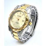 A Men’s Bi Metal Two Tone Watch by Sekonda 42mm Including Crown. New Battery Fitted April 2024.