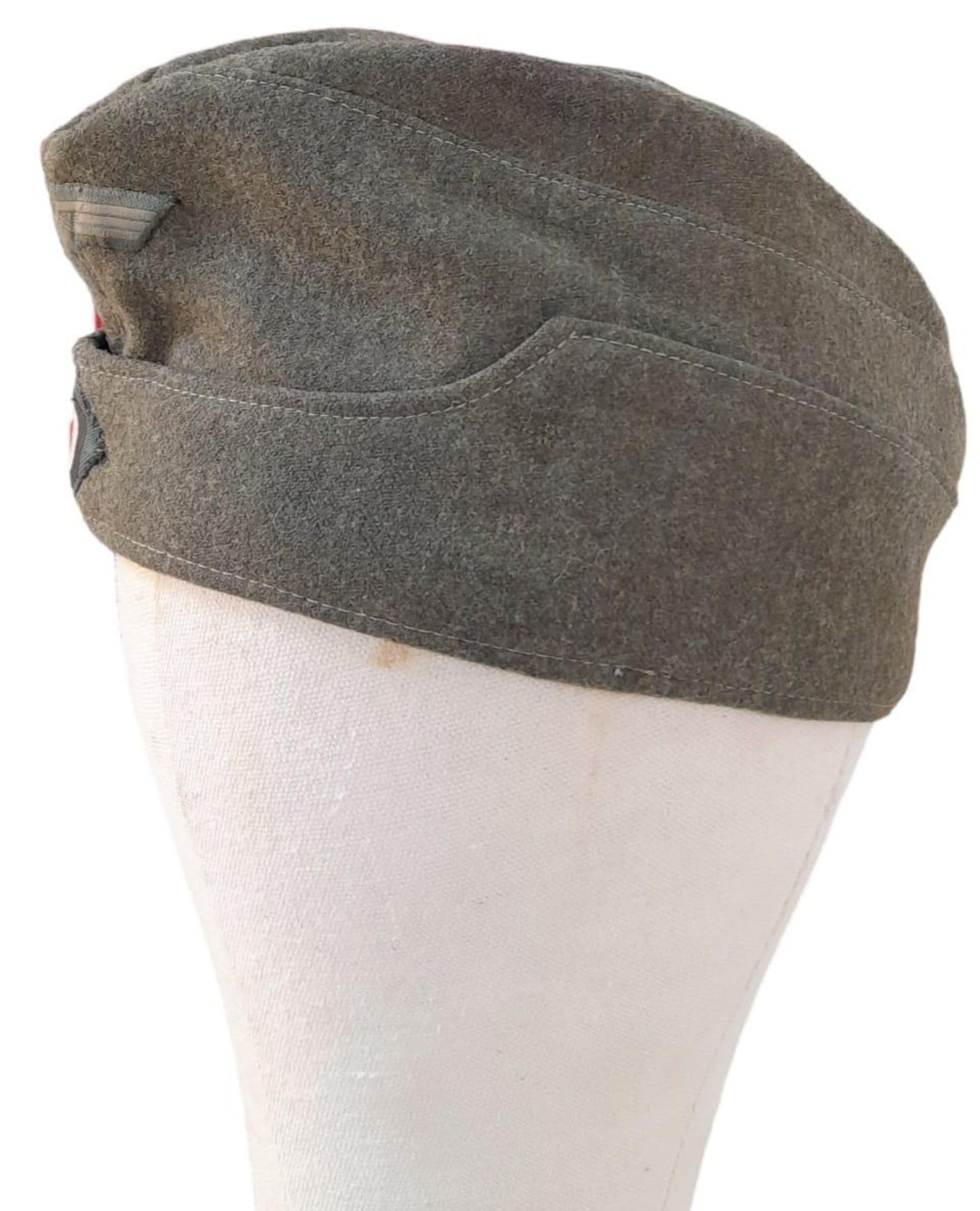 3rd Reich M34 Army Overseas Cap. Made by Schubt, Berlin. Super condition for its age - Bild 2 aus 4