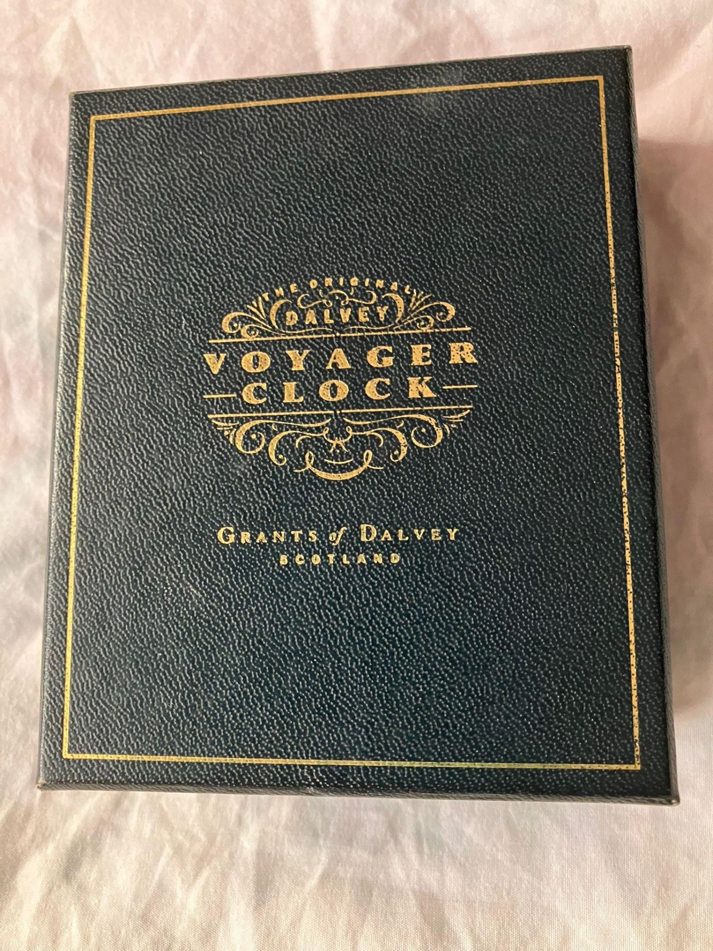 Vintage Grants of Dalvey VOYAGER CLOCK. Complete with original box and instruction Booklet. Quartz - Image 4 of 7